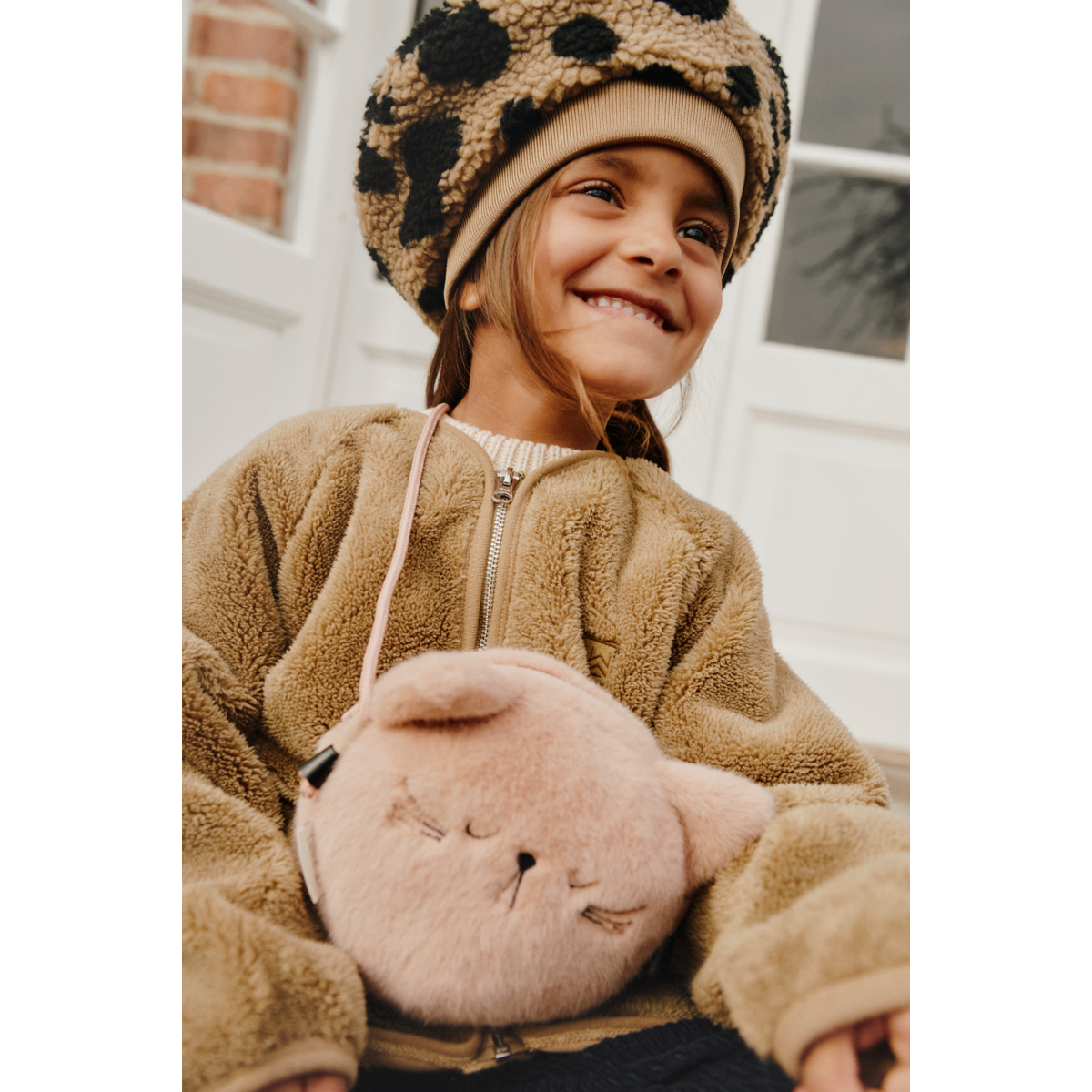 CALINA Fleecejacke - Oat