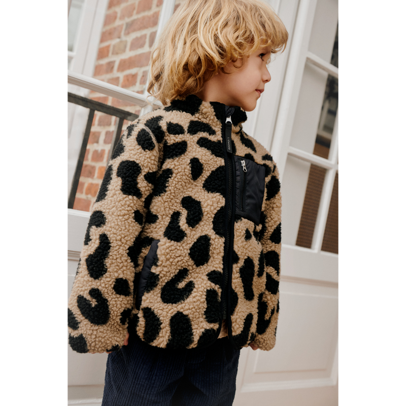 Liewood Nolan Fleecejacke - Mega leo / oat mix - Jacke