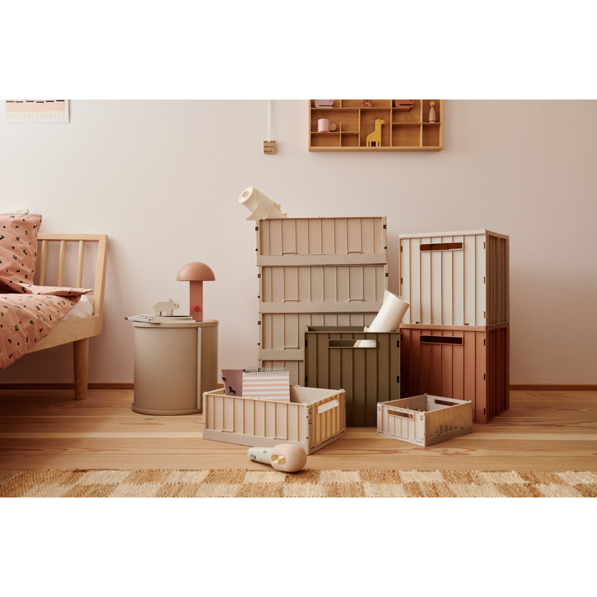 Liewood ELIJAH Aufbewahrungsbox mit LID - Sandy - Aufbewahrungsbox