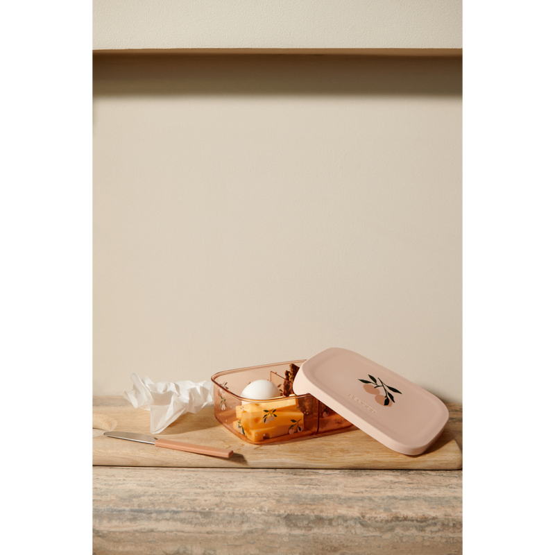 Liewood Arthur Tritan Lunchbox - Peach / Sea shell - Brotdose