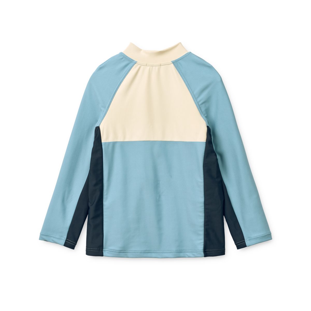 OLUF Swim Tee - Beach blue mix