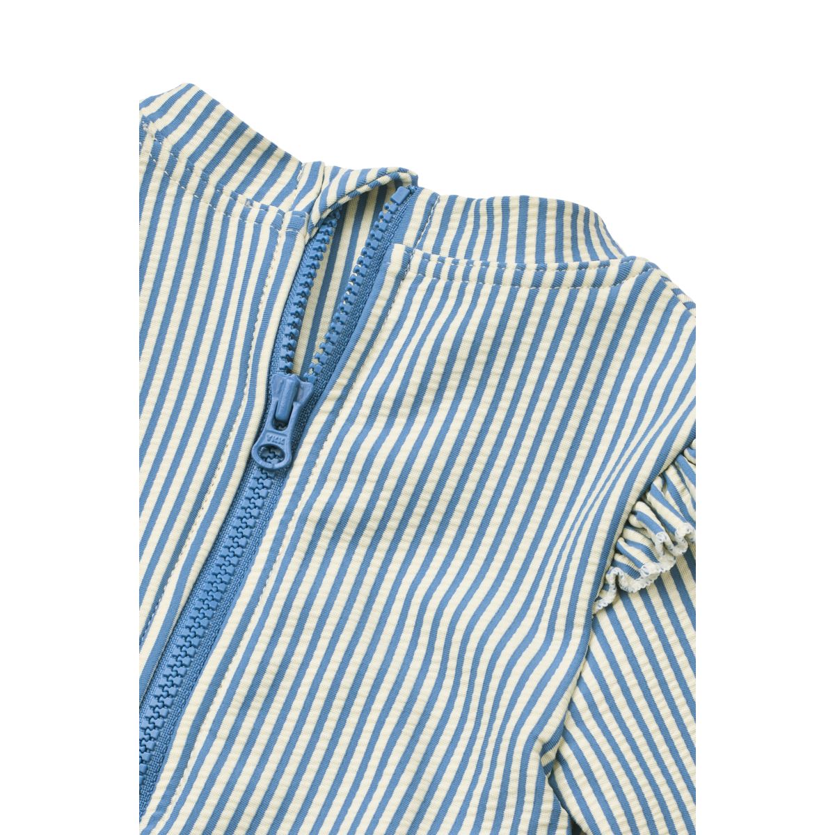 Liewood SILLE Seersucker-Baby-Badeanzug - Riverside / Creme de la creme - Badeanzug