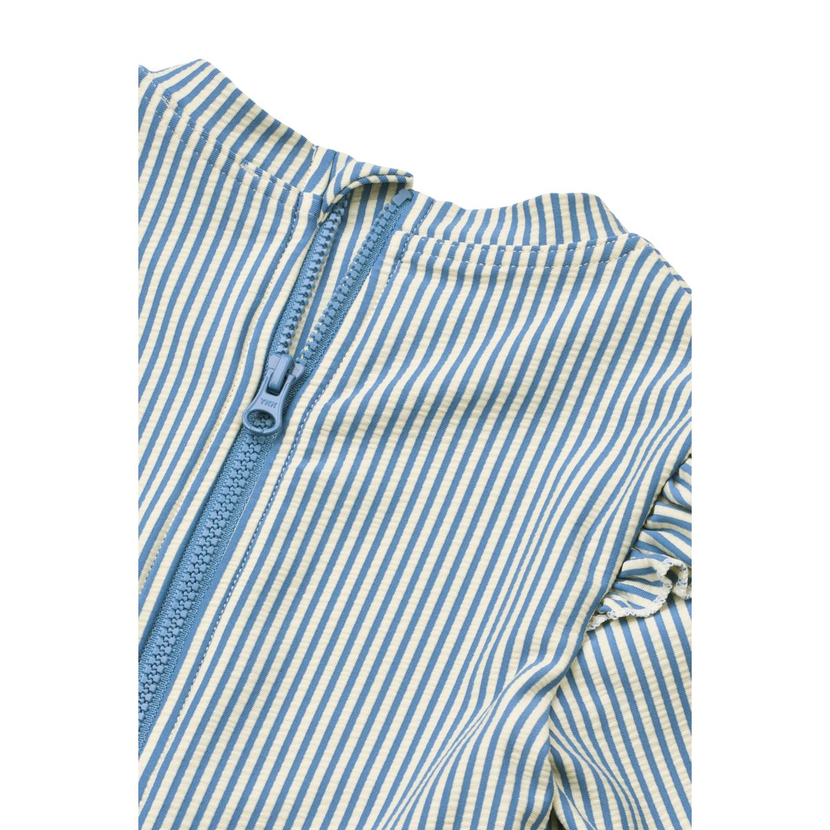 Sille Baby-Badeanzug aus Seersucker in Jumpsuit-Passform - Riverside / Creme de la creme