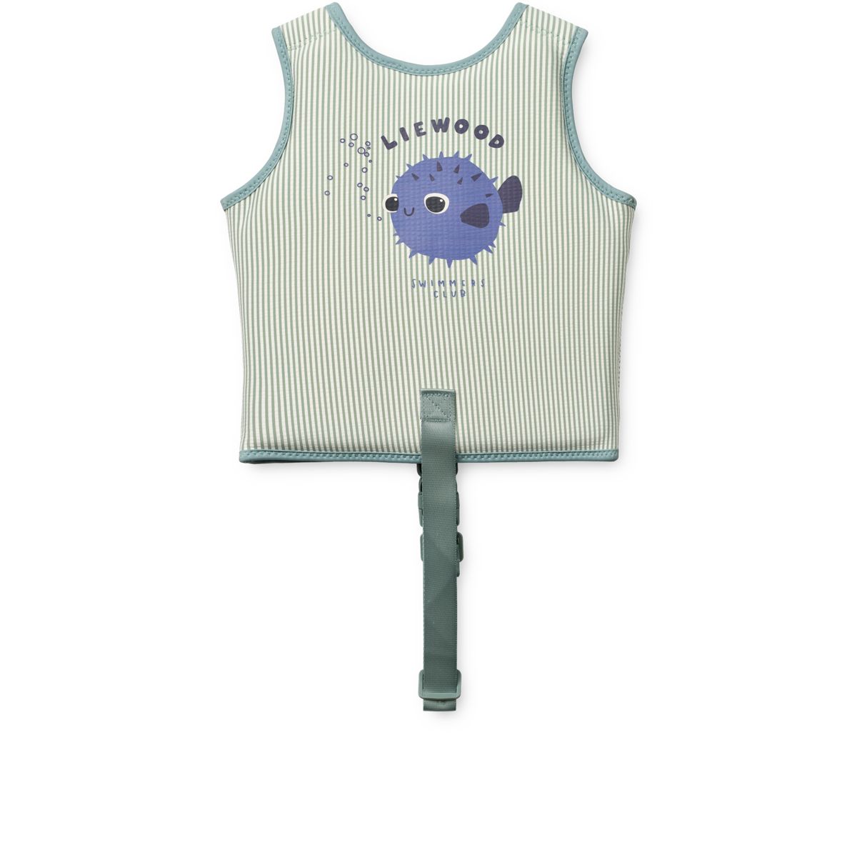 DOVE Seersucker-Schwimmweste - Peppermint / Sandy