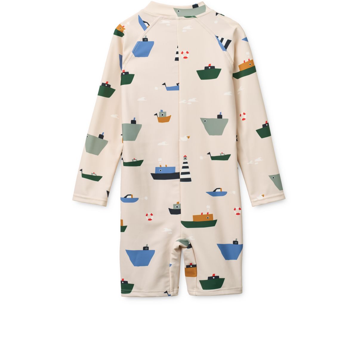 Liewood MAX langärmliger Bade-Einteiler - Sailing / Sandy - Badeanzug