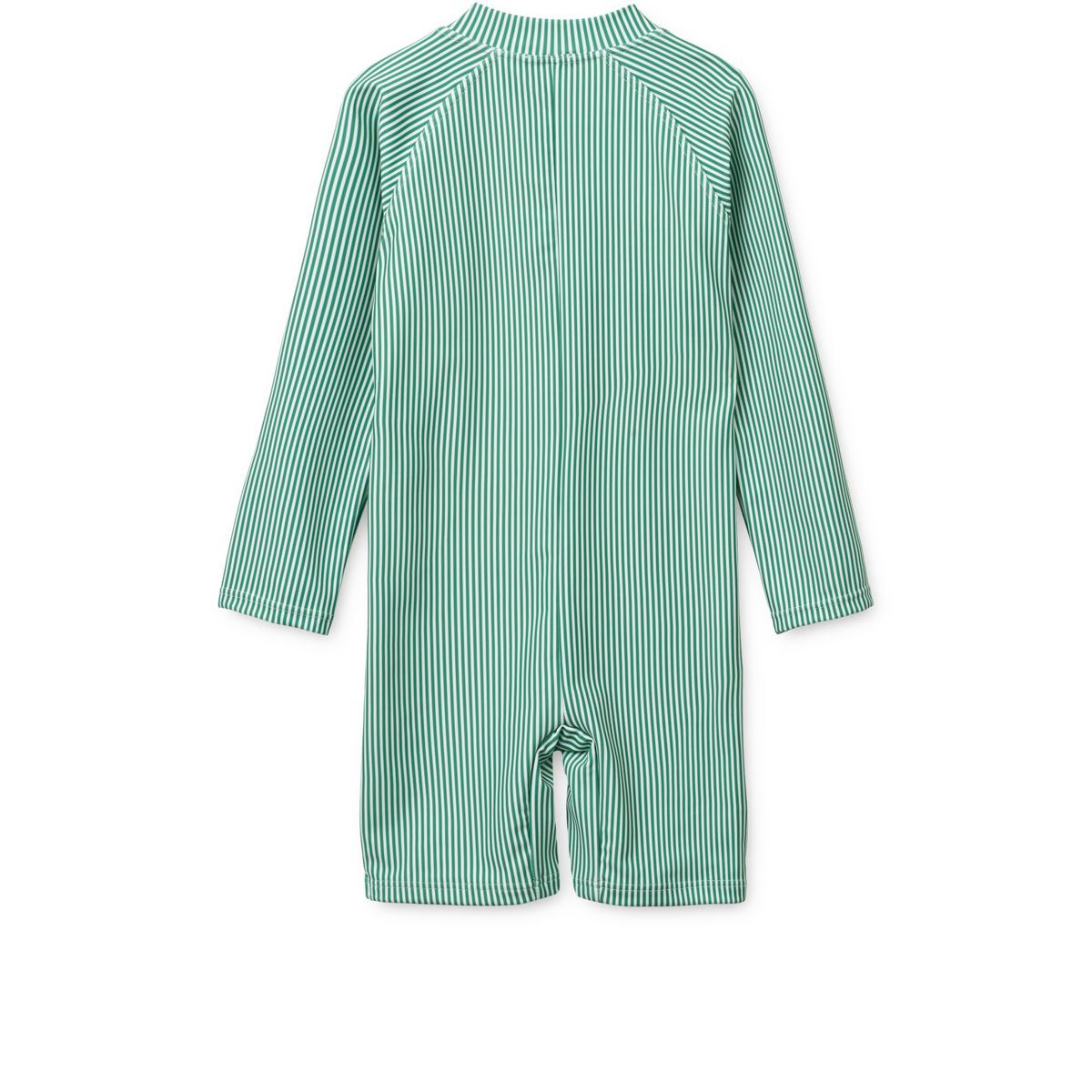 Liewood MAX gestreifter Langarm-Einteiler - Bright garden / Creme de la creme - Badeanzug