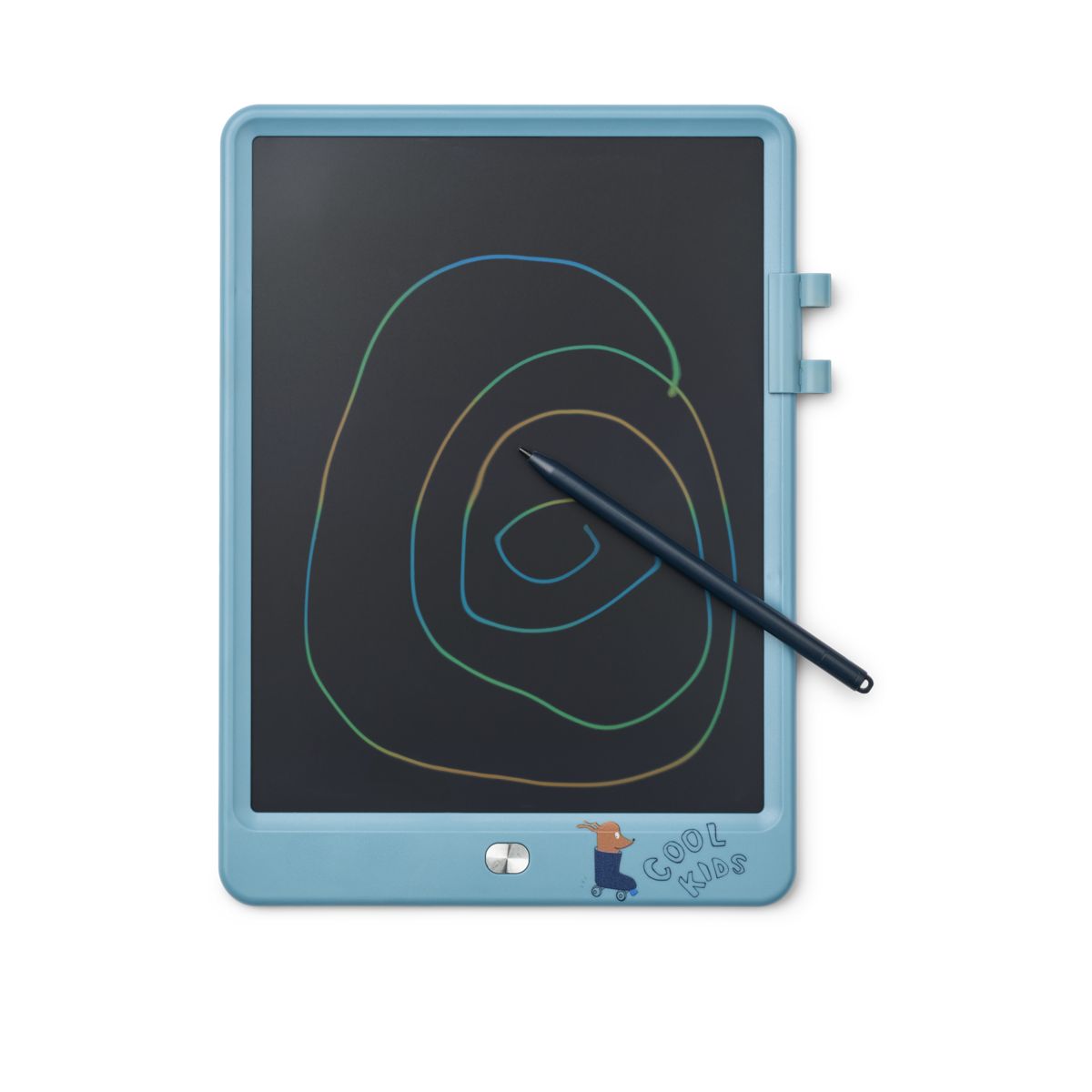 Liewood Zora LCD drawing board Tablet 10 inches - Tiger / Beach blue - CREATIVE TOYS