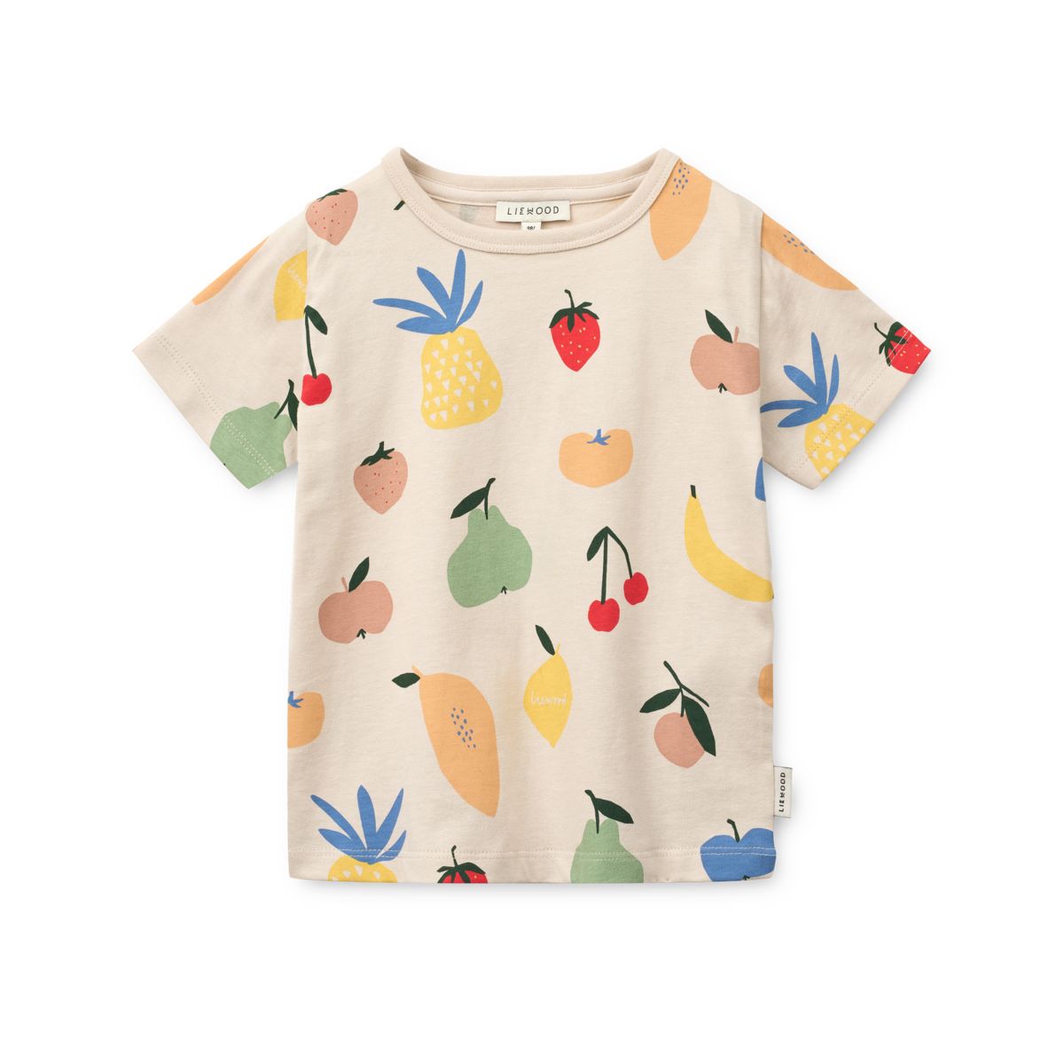 Liewood Apia Printed Short-sleeve T-shirt - Fruit / Sandy - TSHIRT