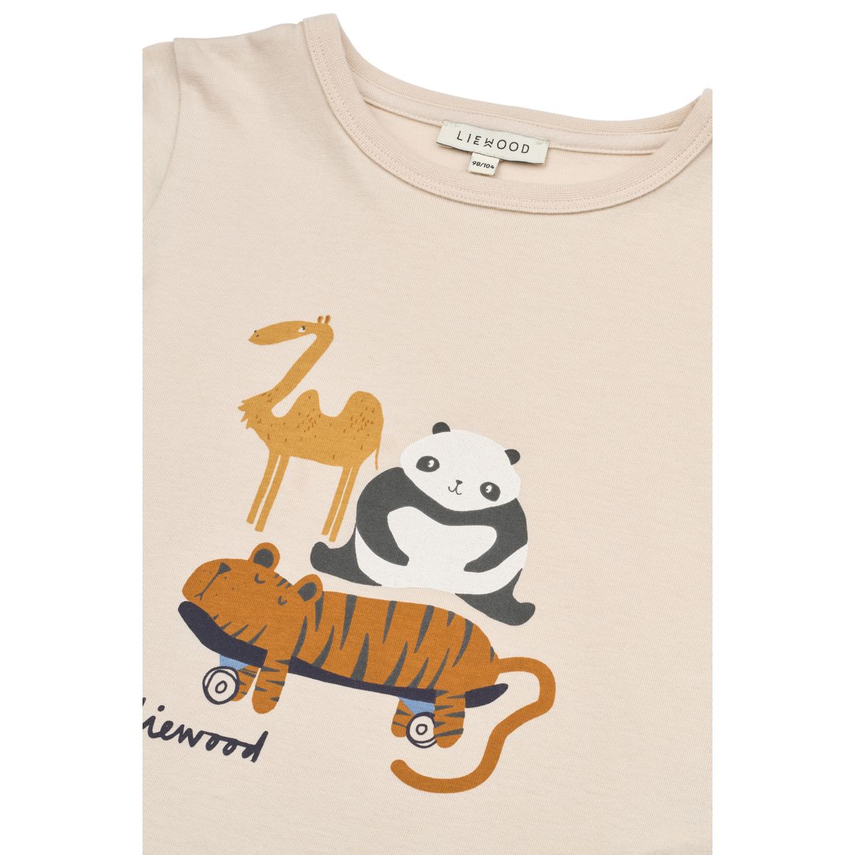 Liewood APIA Langarm T-Shirt - Friends / Sandy - T-shirt