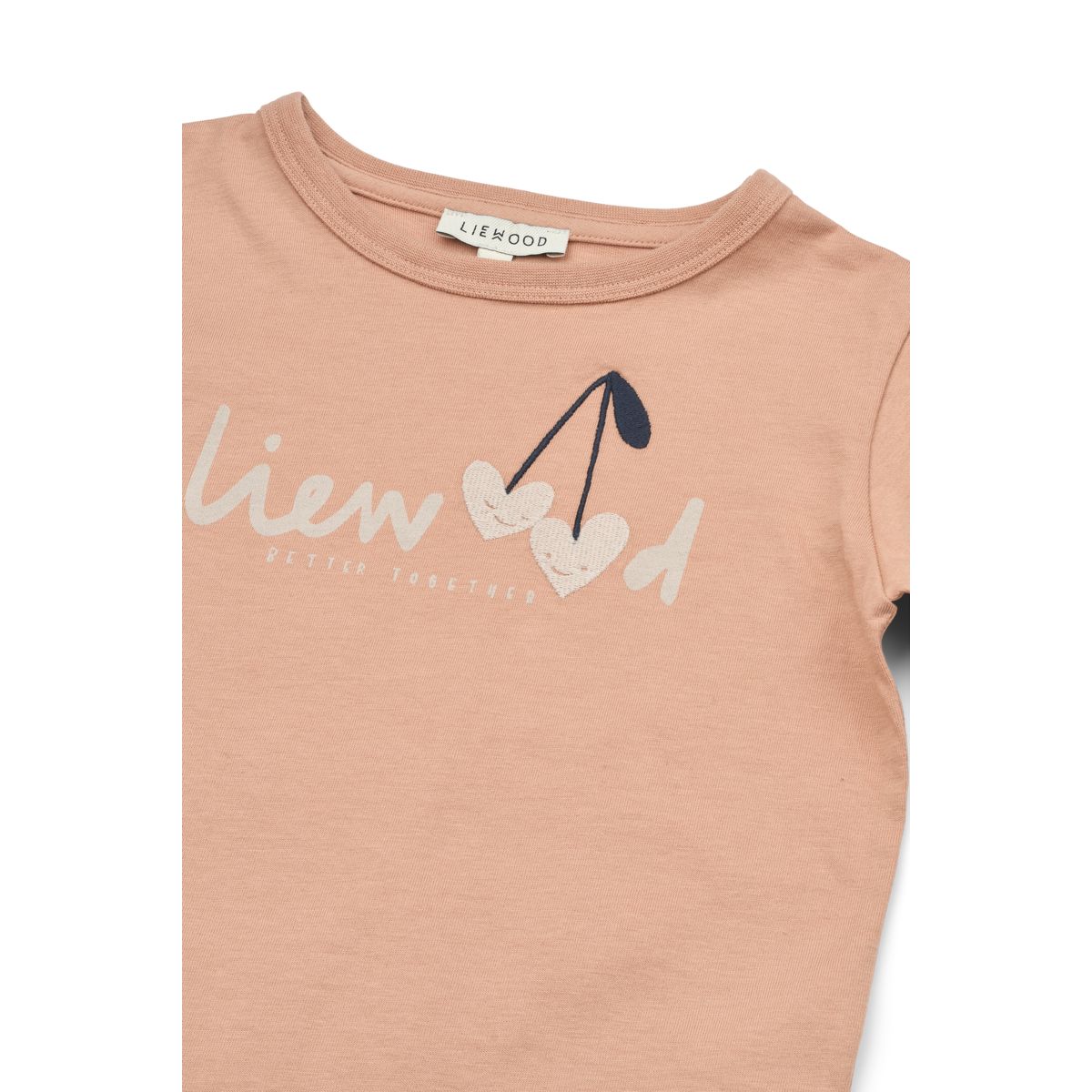 Liewood Apia Long-sleeve t-shirt - Sweethearts / Pale tuscany - TSHIRT