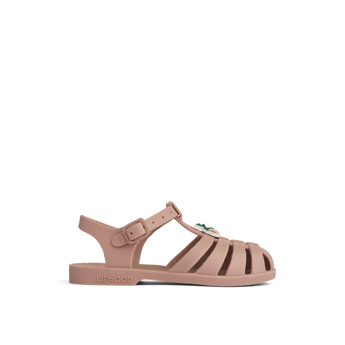 Liewood BRE Sandalen mit Charms - Peach / Dark rose - Strandsandalen