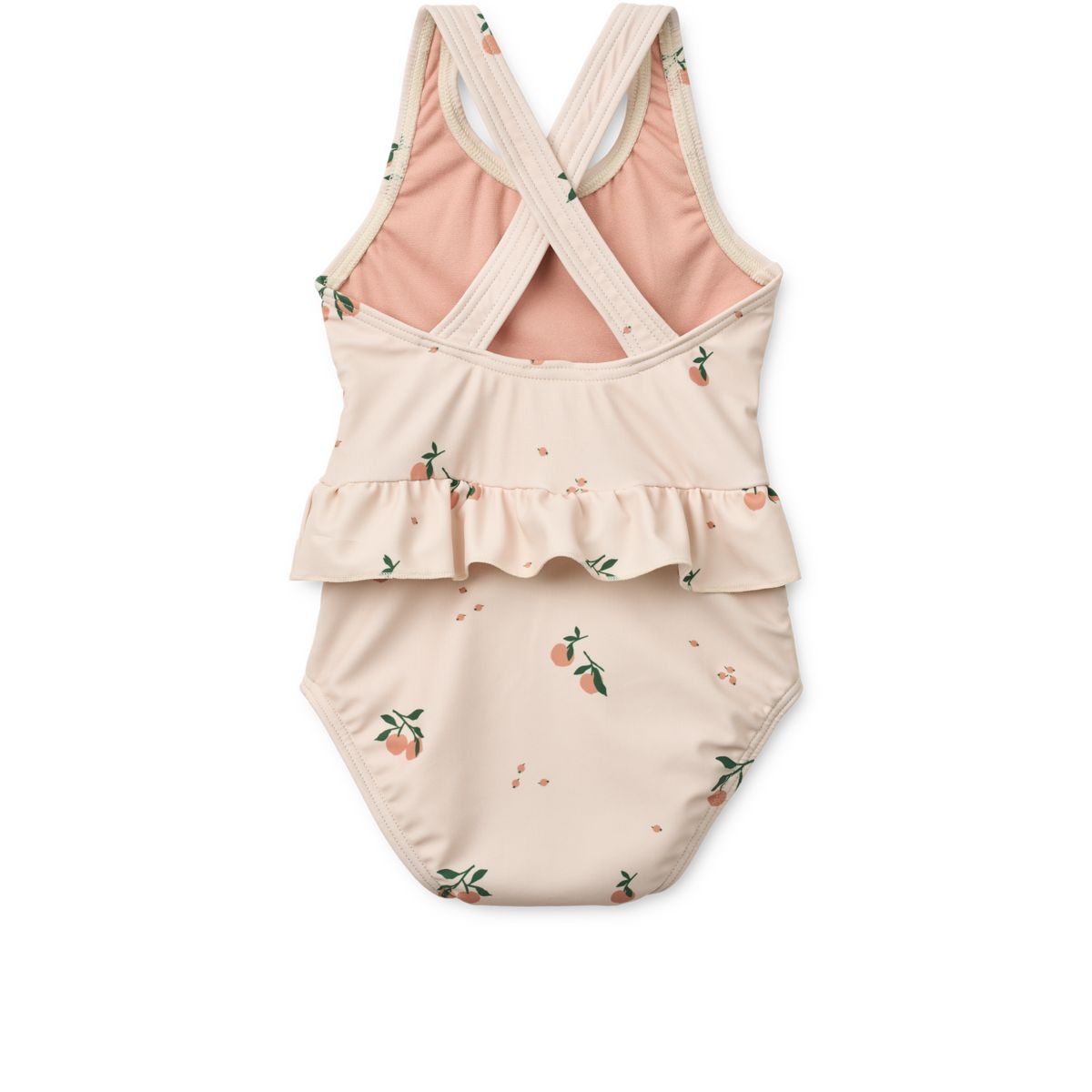 AMARA Baby Bedruckter Badeanzug - Peach / Sea shell