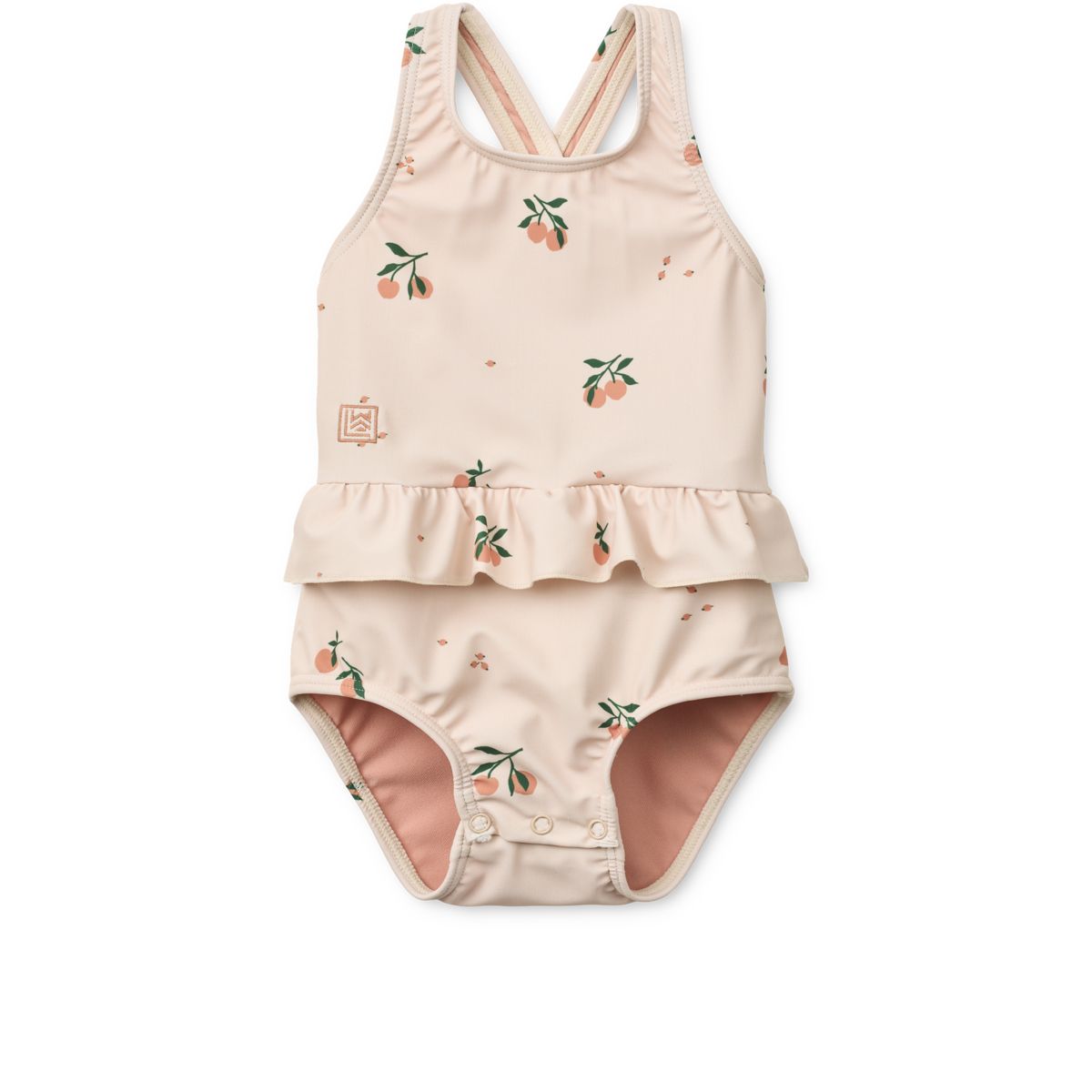 Liewood AMARA Baby Bedruckter Badeanzug - Peach / Sea shell - Badeanzug
