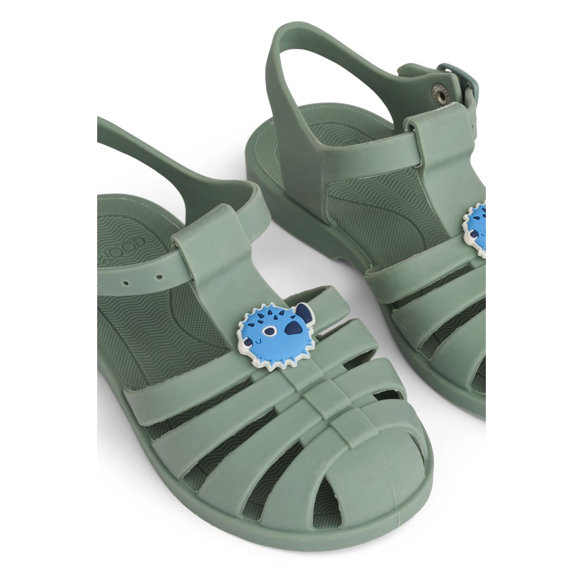 Liewood BRE Sandalen mit Charms - Puffer / peppermint - Strandsandalen