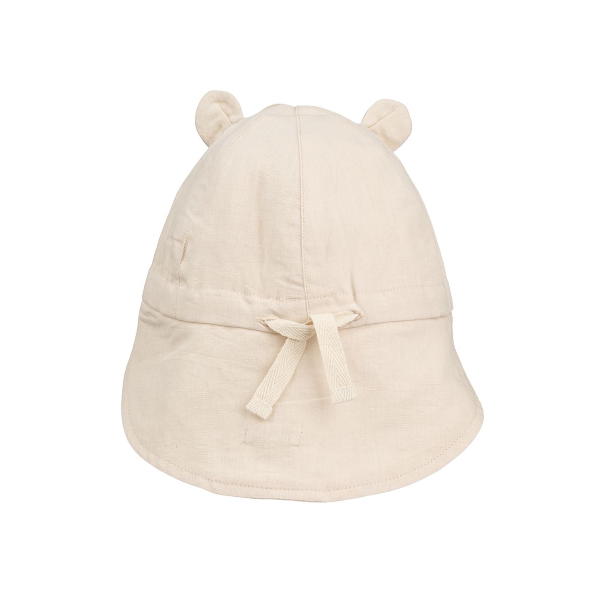 Liewood Gorm Linen Sun Hat - Panda / Sandy - HATS/CAP