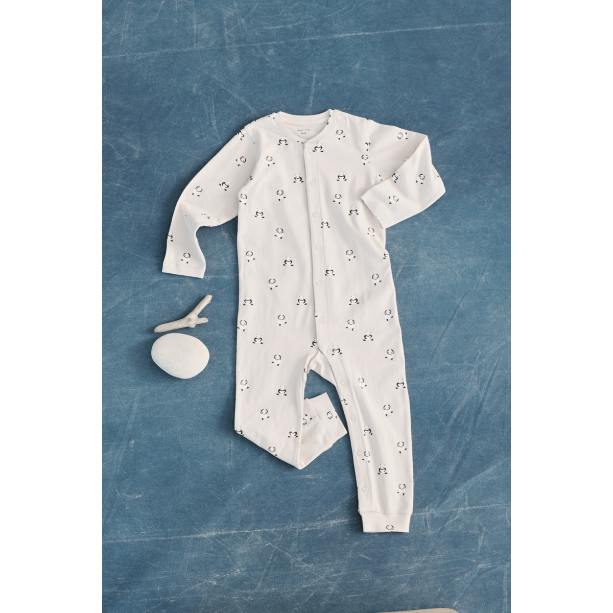 Liewood BIRK Bedruckter Pyjama-Einteiler - Mini panda / Sandy - Pyjama-Jumpsuit
