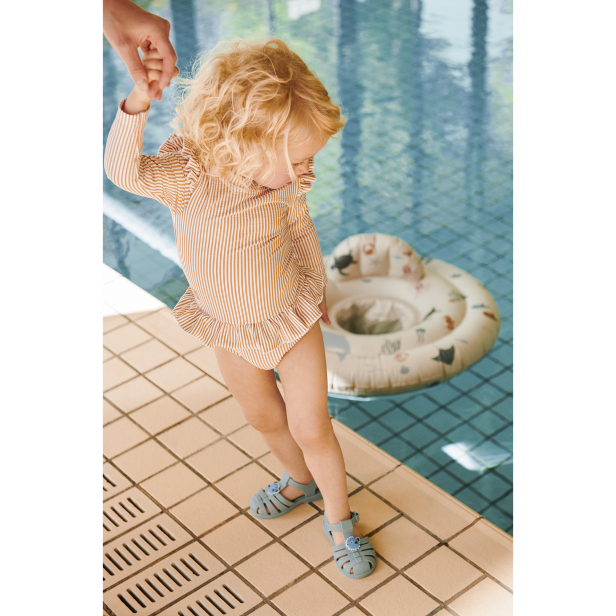 Liewood Dawn Baby-Schwimmreifen - Sea creature / Sandy - Schwimmring