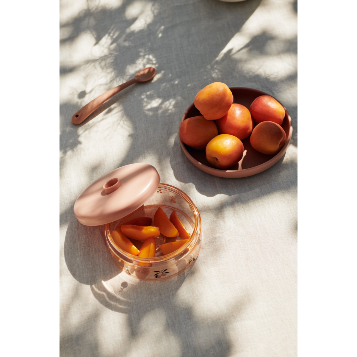 Liewood DOMINIQUE Baby-Aufbewahrungsboxen 500 ml - Peach / Sea shell - Snackbox