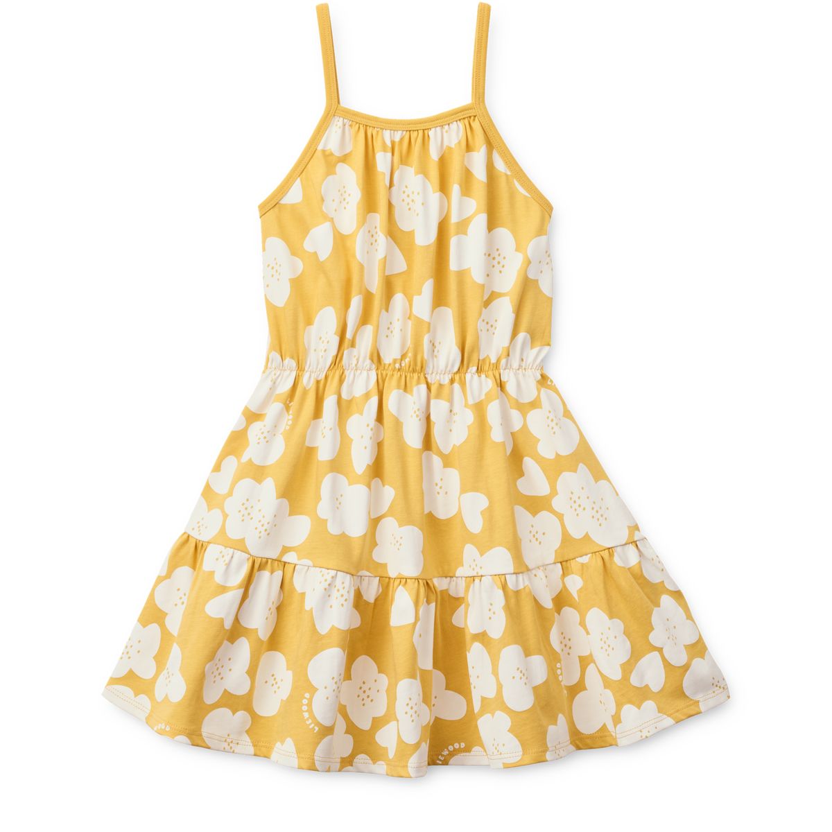 Liewood Mollie Dress - Flower / Lemon yellow - DRESS
