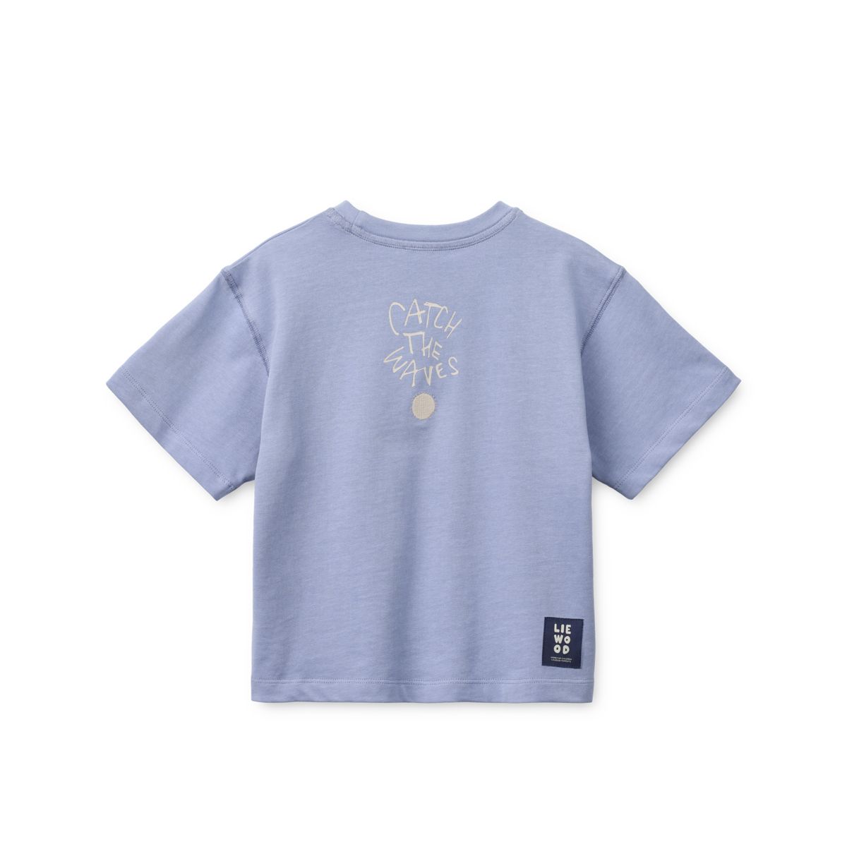 Liewood TYLER Kurzarm-T-Shirt - Surf / Dusty lavender - T-shirt