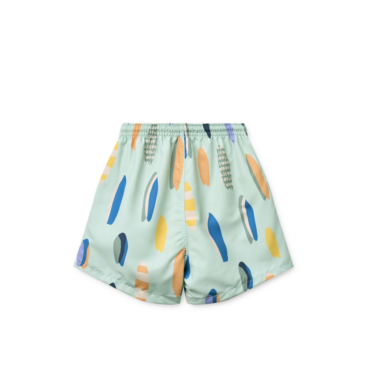 Liewood Duke Printed Board Shorts - Boards / Light peppermint - BOARD SHORTS