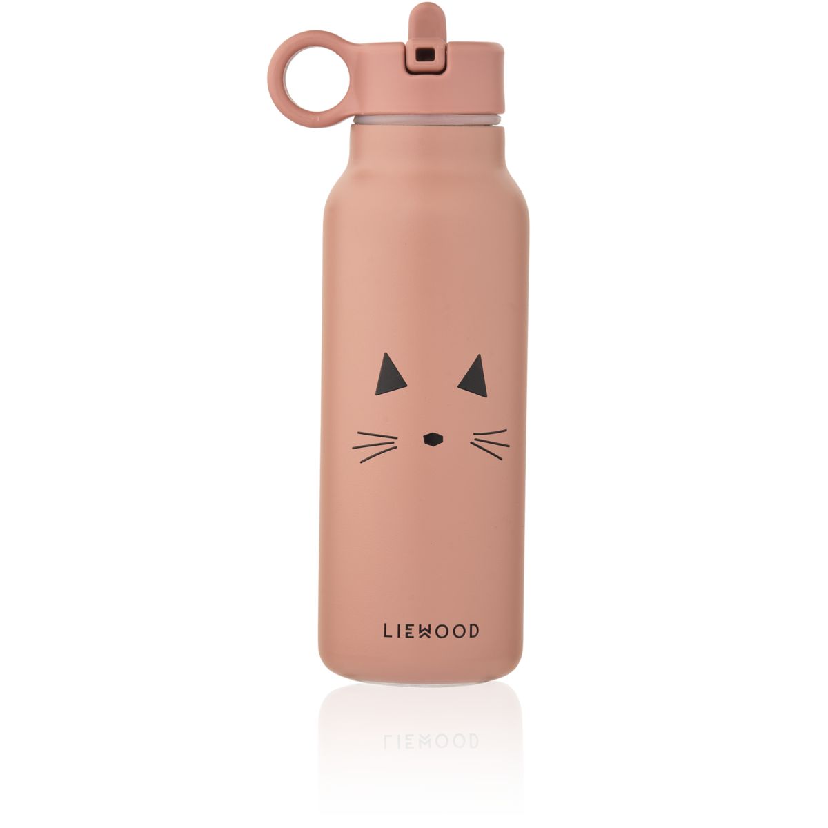 Liewood Falk Wasserflasche 350 ml - Cat dark rose - Wasserflasche