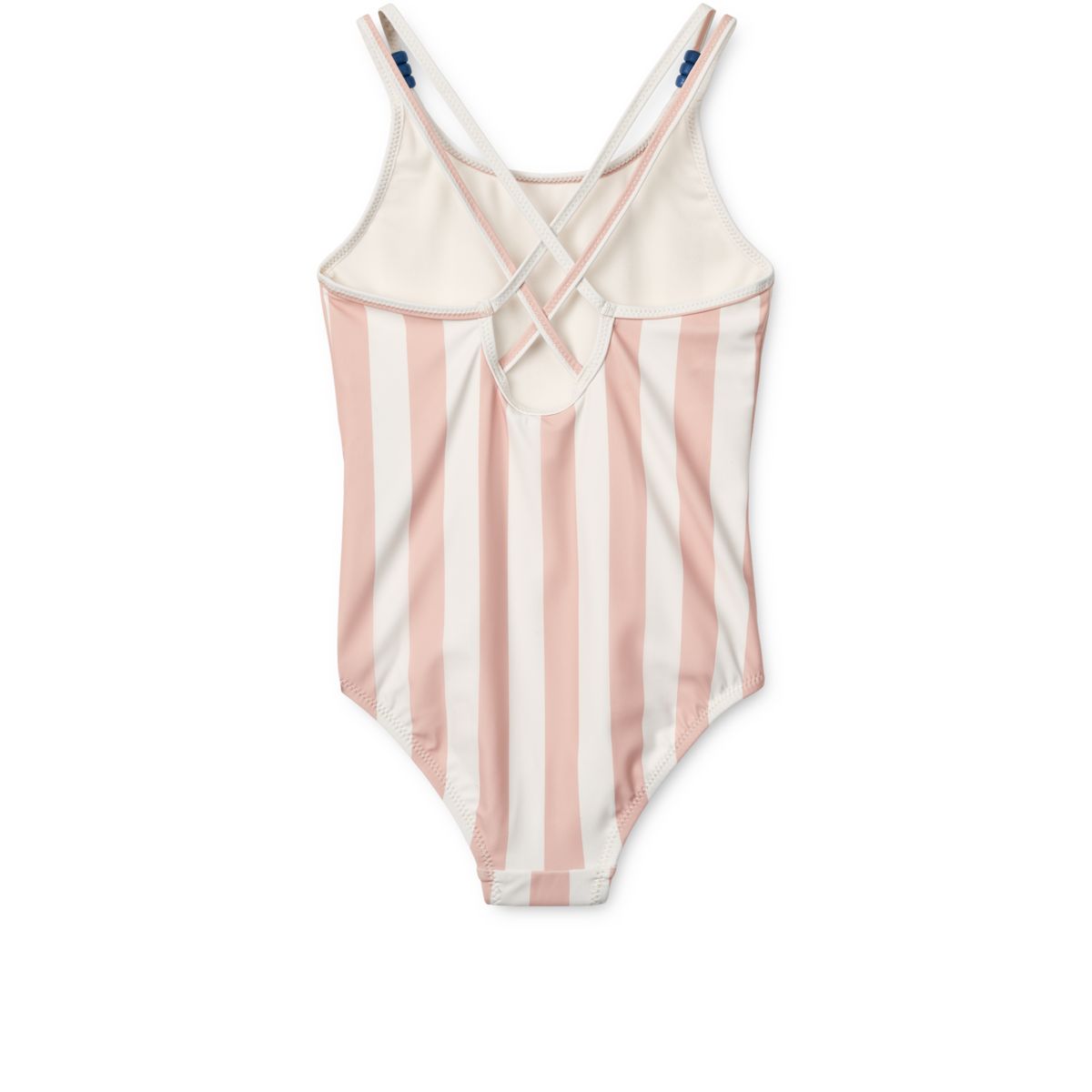Liewood Suna Gestreifter Badeanzug - Y/D stripe Sorbet rose / creme de la creme - Badeanzug