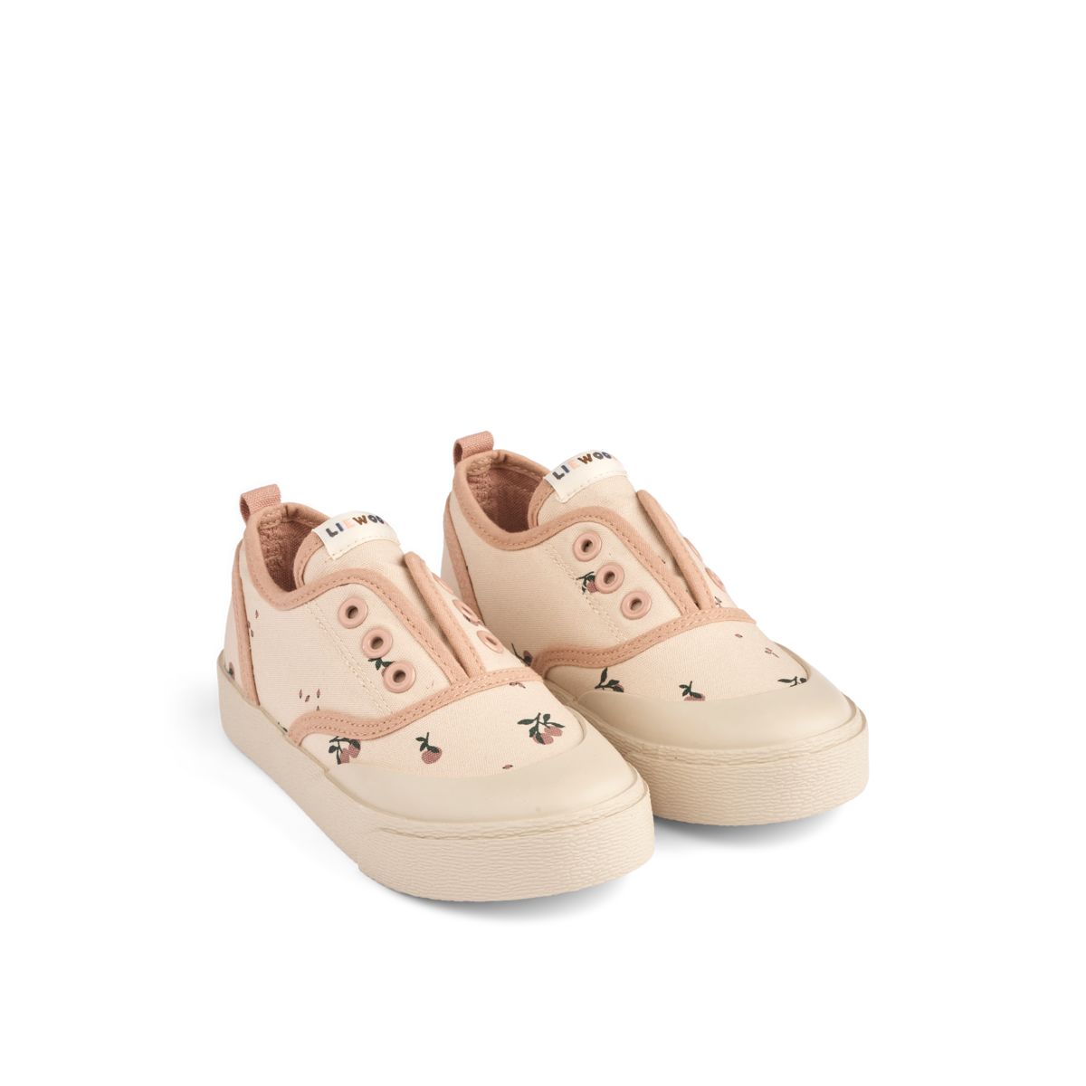 Liewood DANILO Canvas Sneakers - Peach / Sea shell - Sneakers