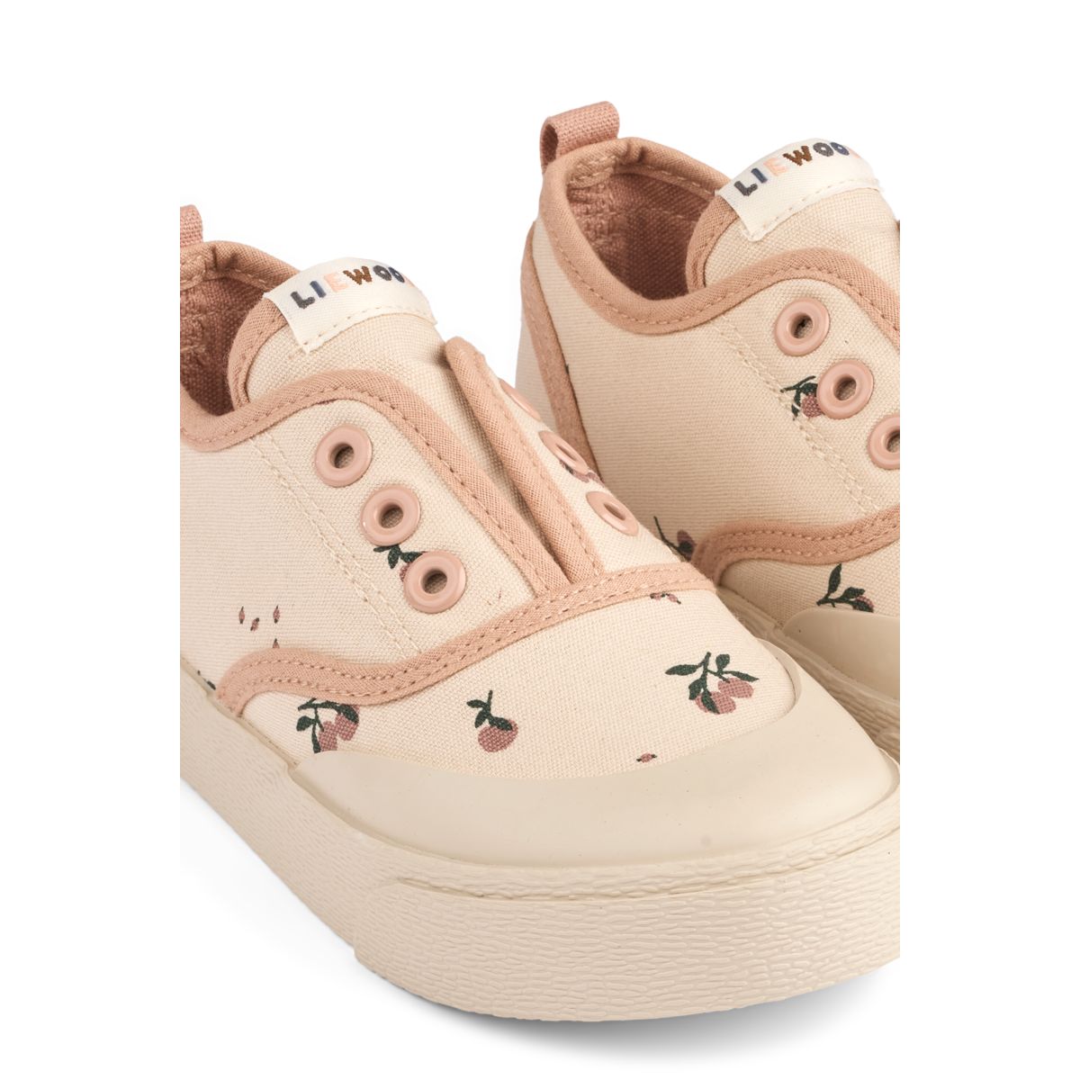 Liewood DANILO Canvas Sneakers - Peach / Sea shell - Sneakers