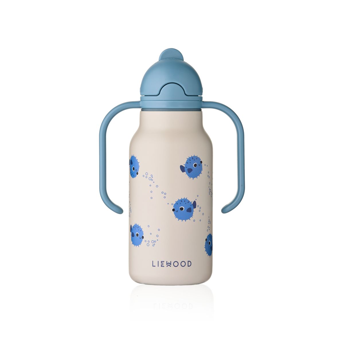 Liewood KIMMIE Bedruckte Flasche 250 ml - Pufferfish / Sandy - Wasserflasche