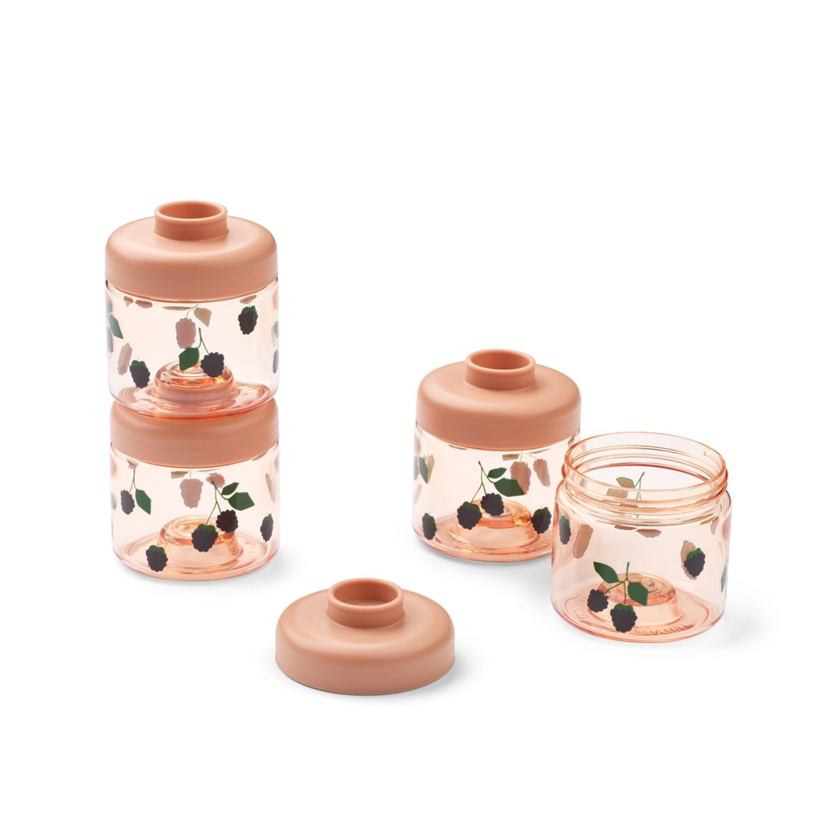 Liewood DOMINIQUE Babynahrungsboxen - Berry / Pale Tuscany - Snackbox