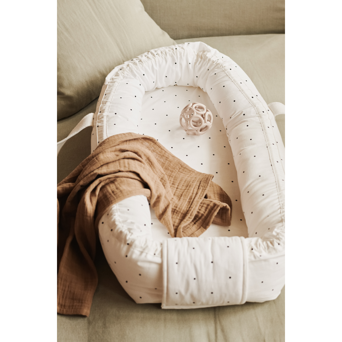 Liewood Lewis Baumwollmusselin Tuch 3er-Pack - Sandy mix - Musselin Tuch