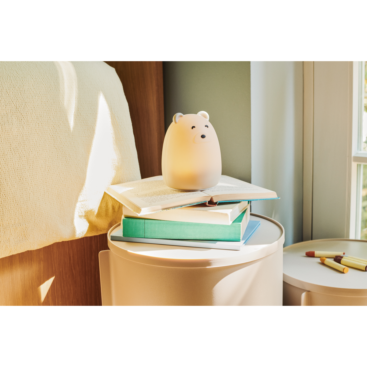 Liewood Winston Nachtlicht - Mr bear dove blue - Tischlampe