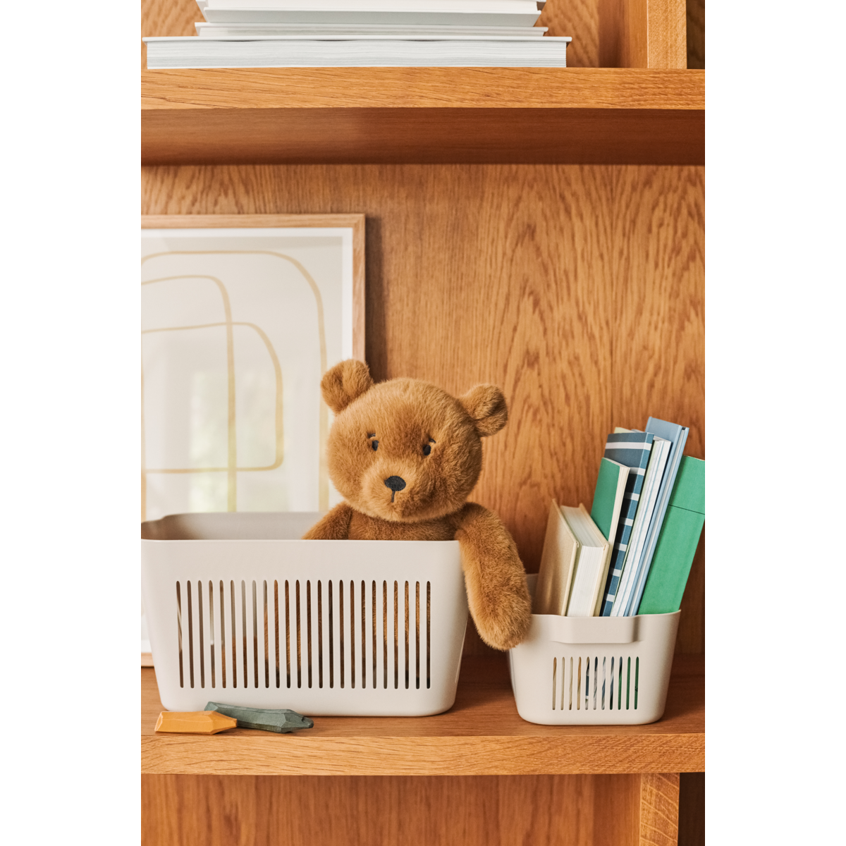 Liewood Makeeva Korb S 4er-Pack - Sandy - Korb