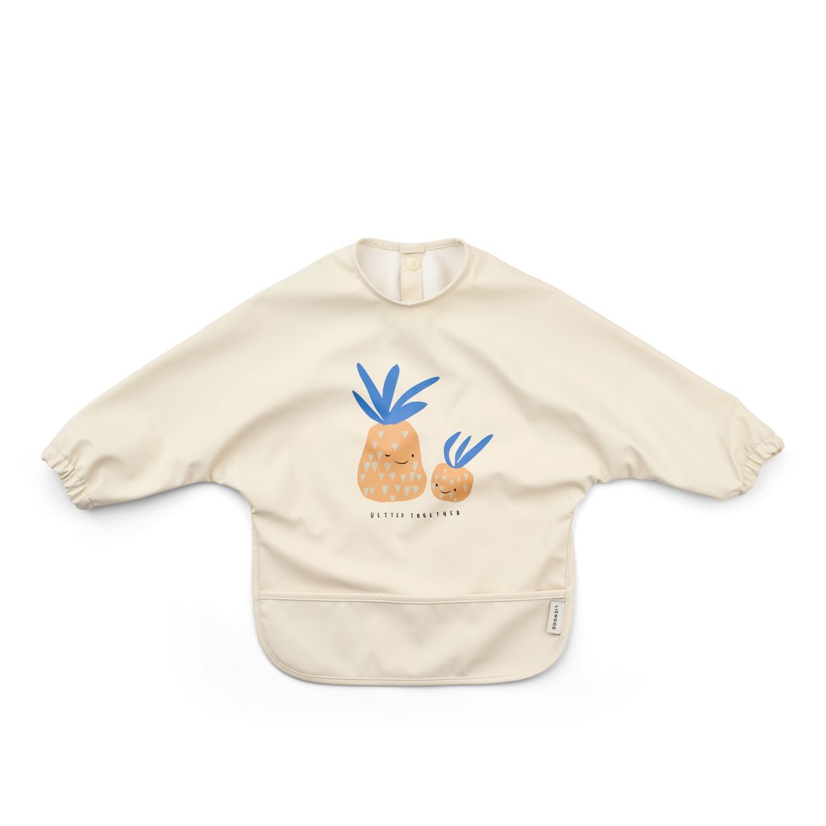 MERLE Bedrucktes Ärmellätzchen - Pineapple / Sandy