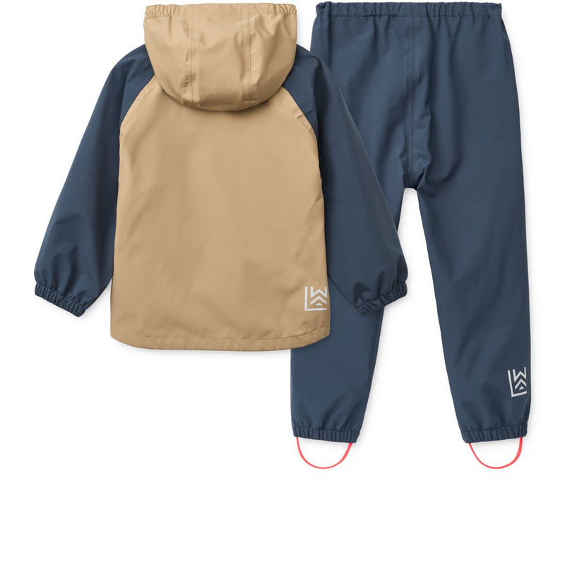 Liewood PEDIA Regenbekleidungsset - Midnight navy mix - Satz