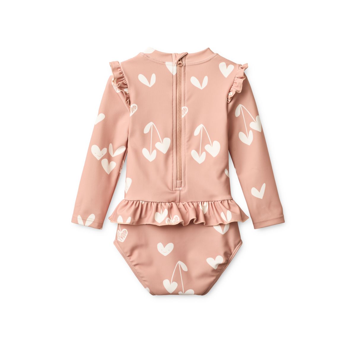 Liewood Sille baby printed swimsuit - Sweethearts / Pale tuscany - SWIMSUIT