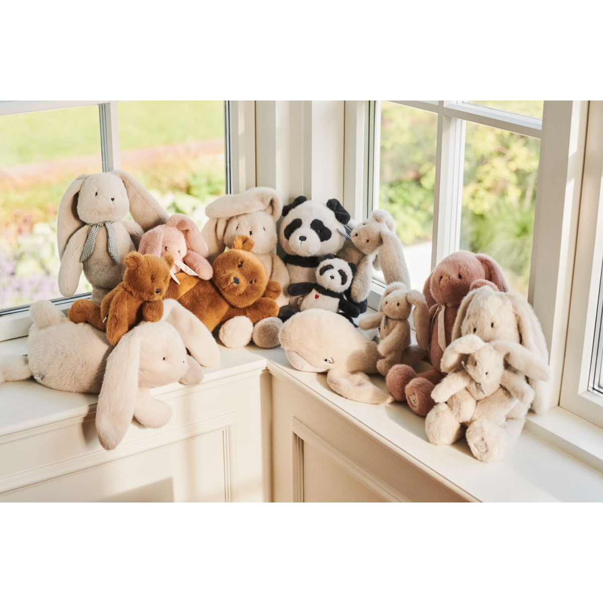 Liewood BERTO Panda-Teddy - Sandy / Dark grey - Polaires