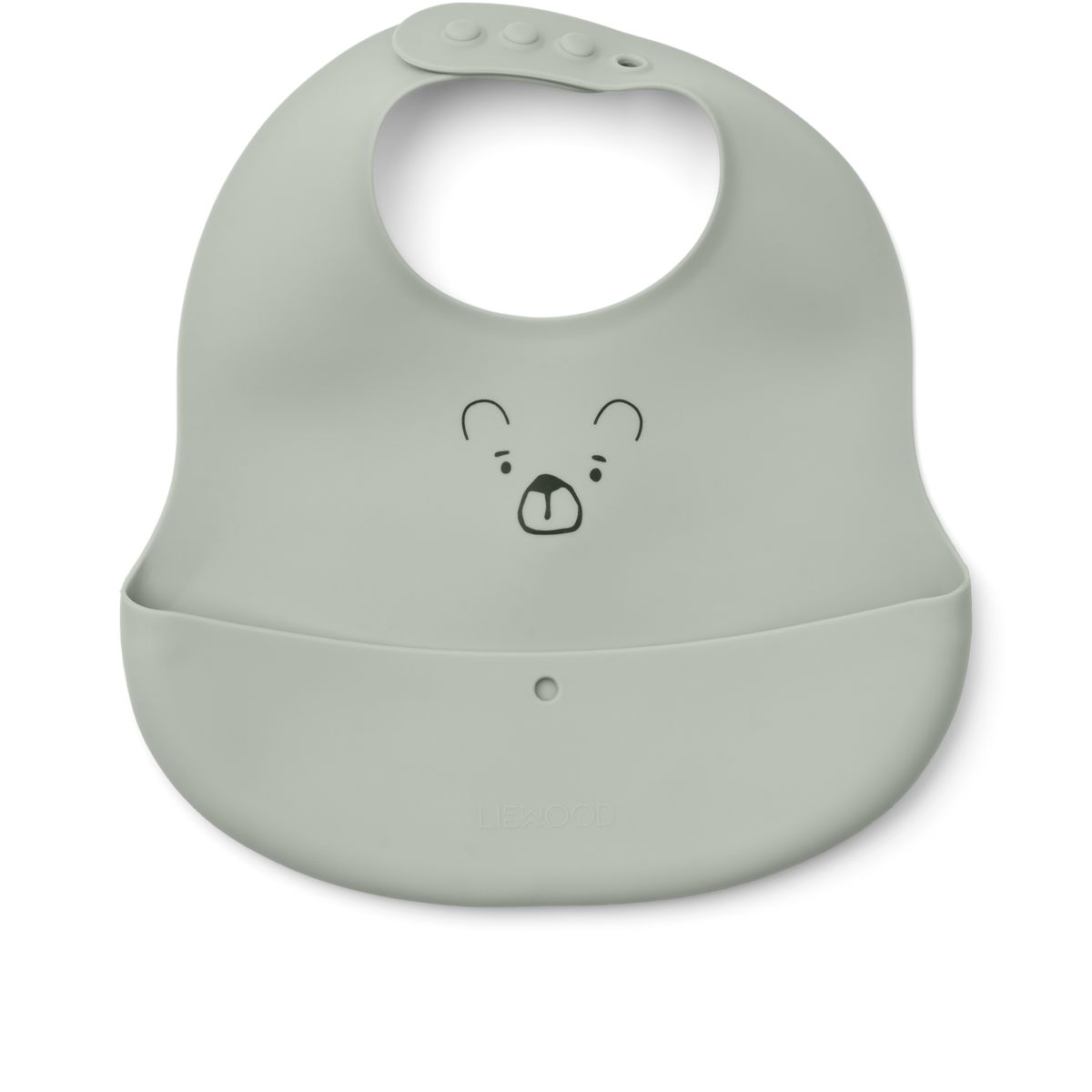 Liewood EMBER Bedruckte Lätzchen, 2er-Pack - Mr Bear dove blue / whale blue - Lätzchen