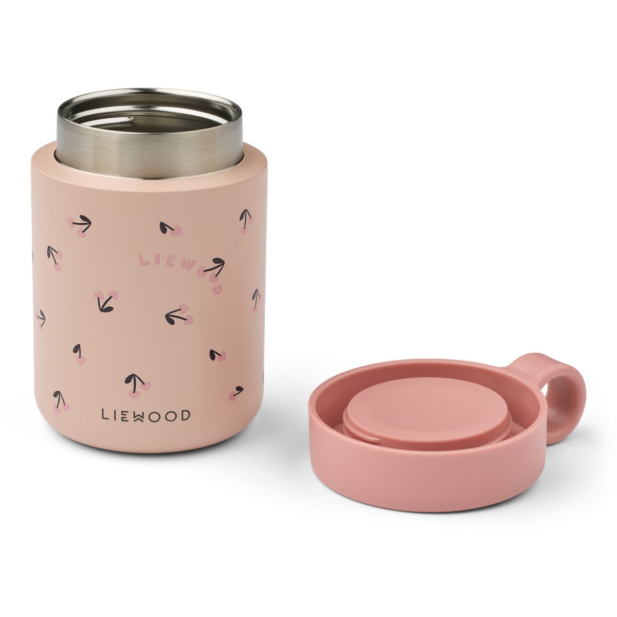 Liewood KIANI Speisegefäß - Mini Cherry heart / Rosey - Essensbehälter