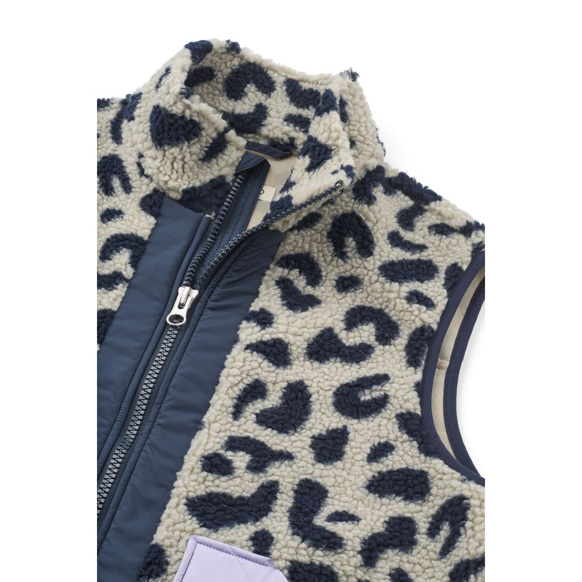 Liewood Nilu Adult Pile Vest - Mega leo / Mist mix - VEST