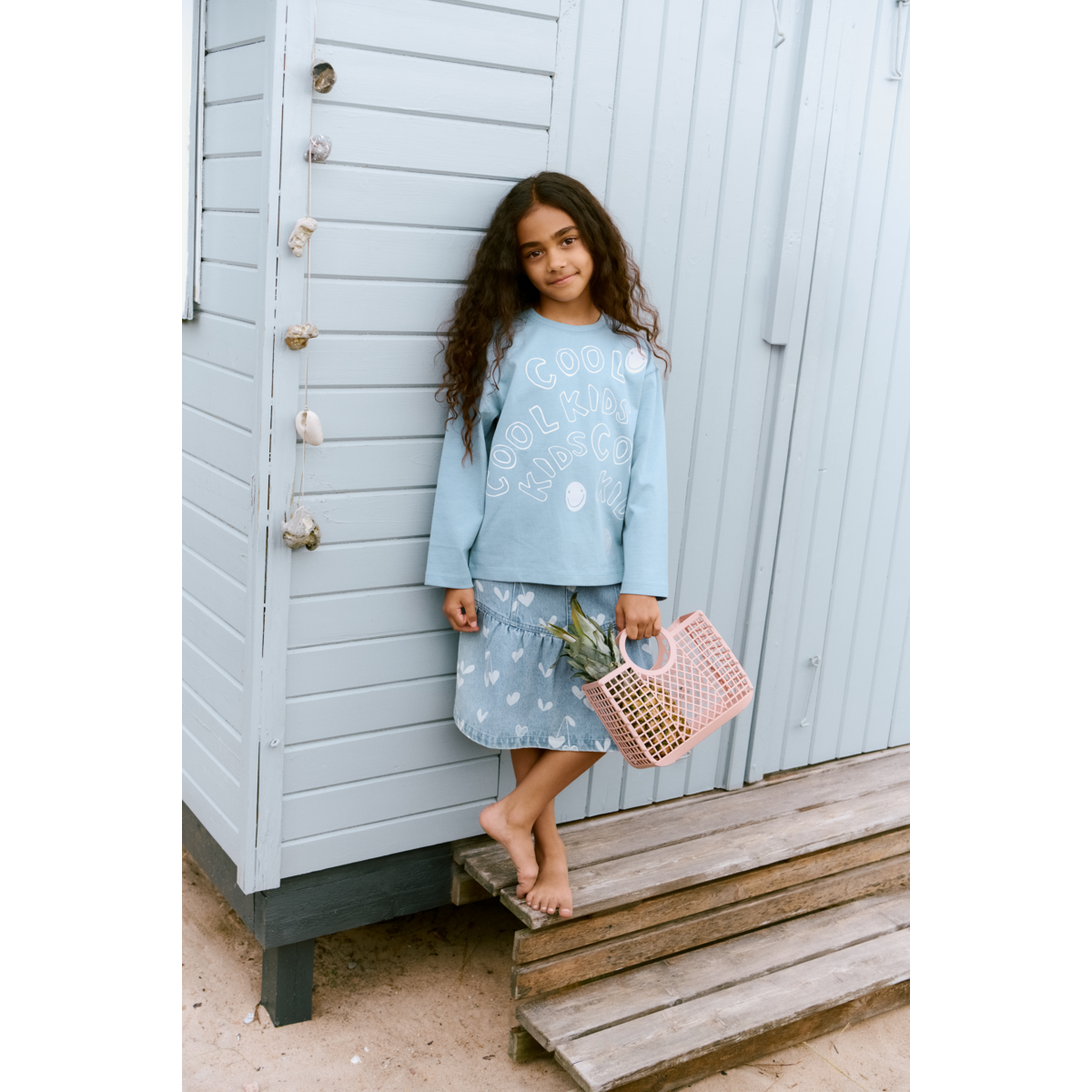 Liewood Samantha Korb - Rose - KORB-TASCHE