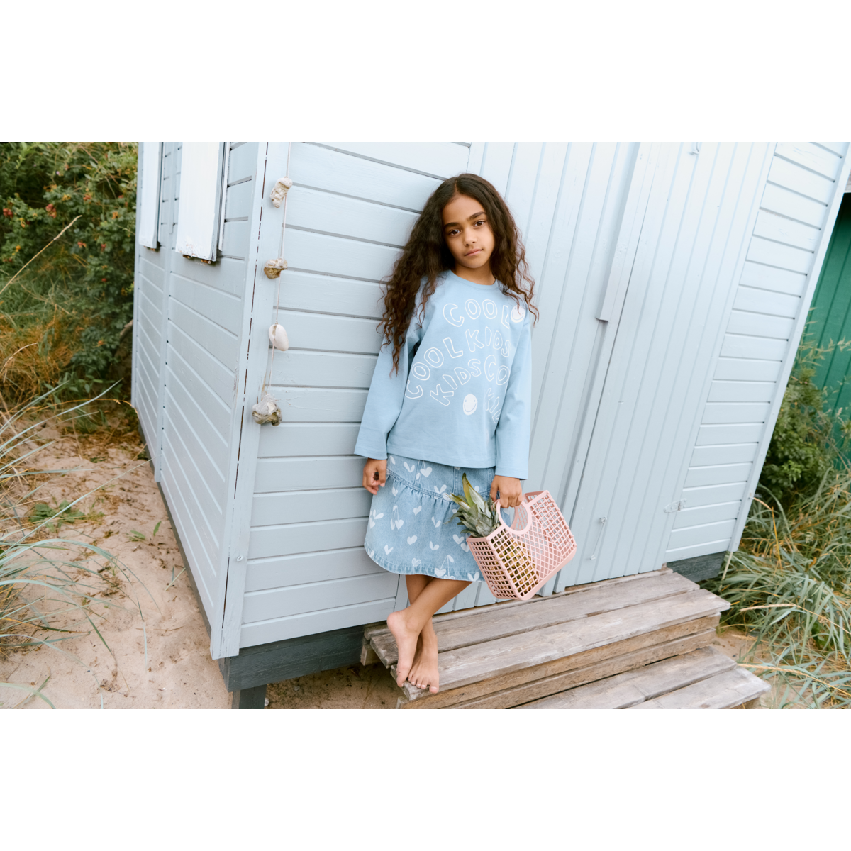 Liewood Samantha Korb - Rose - KORB-TASCHE