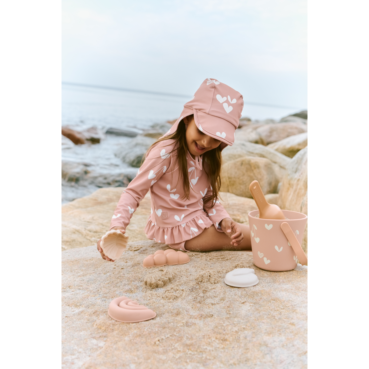 Liewood GILMA Sweethearts Strandset - Sweethearts / Pale tuscany - SAND TOYS