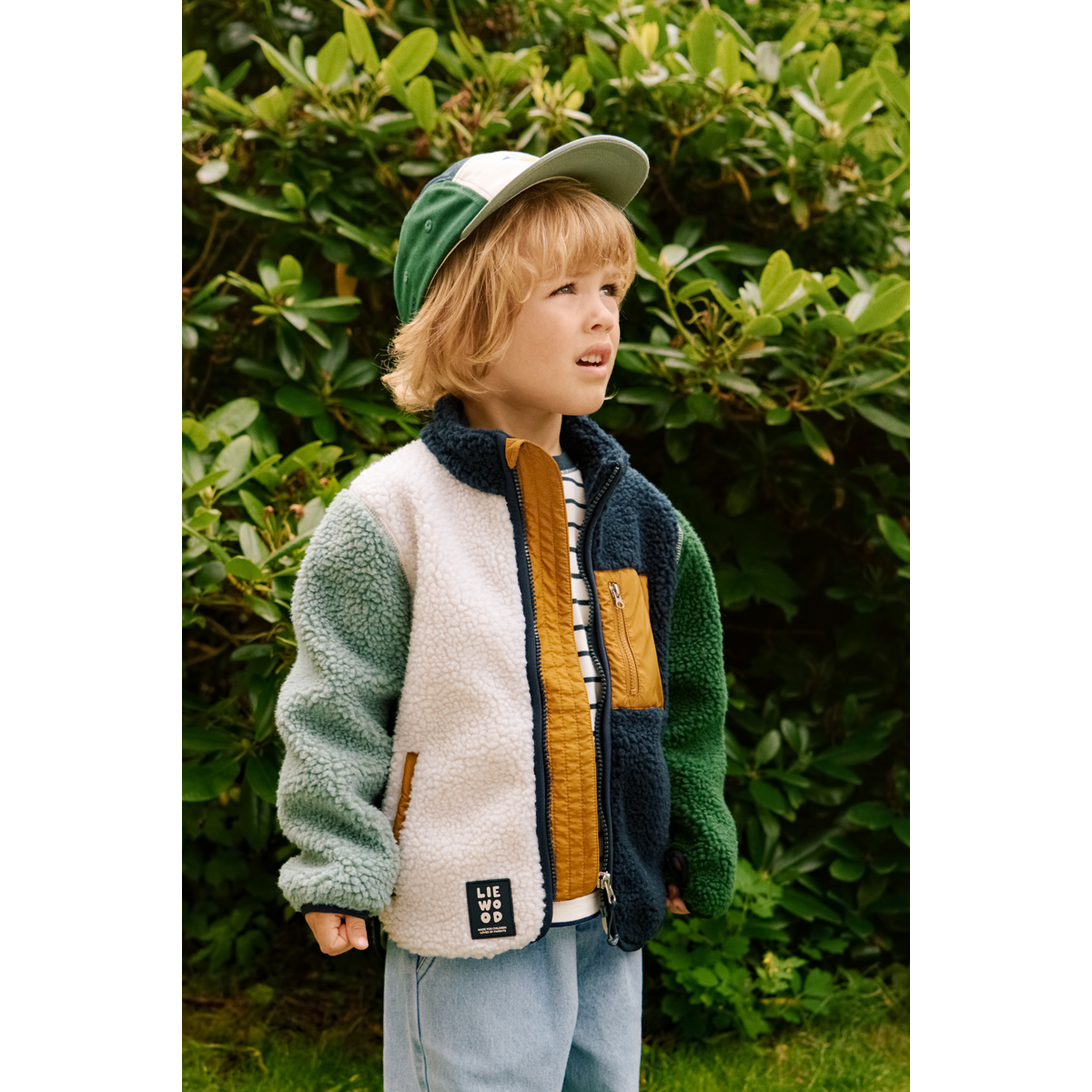 Liewood Nolan Fleecejacke - Peppermint multi mix - Jacke