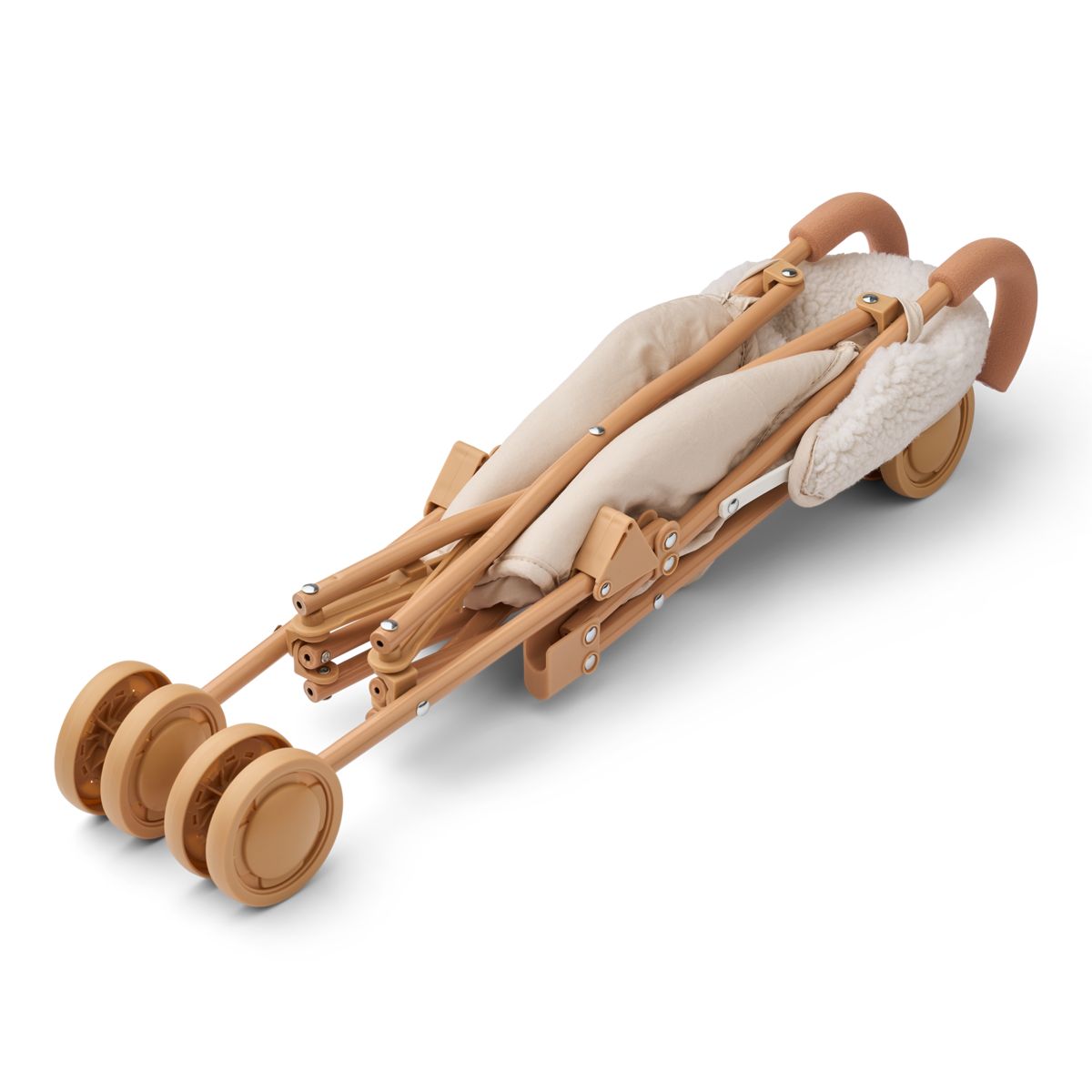 Liewood ELSIE Fleece-Puppenwagen - Sandy - PRETENDES SPIEL