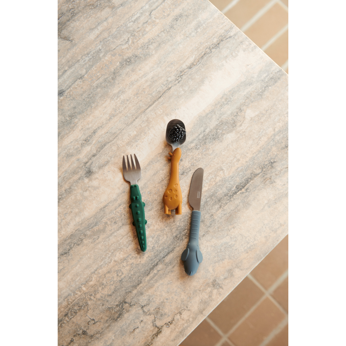 Liewood TOVE Besteckset - Golden caramel mix - Besteck