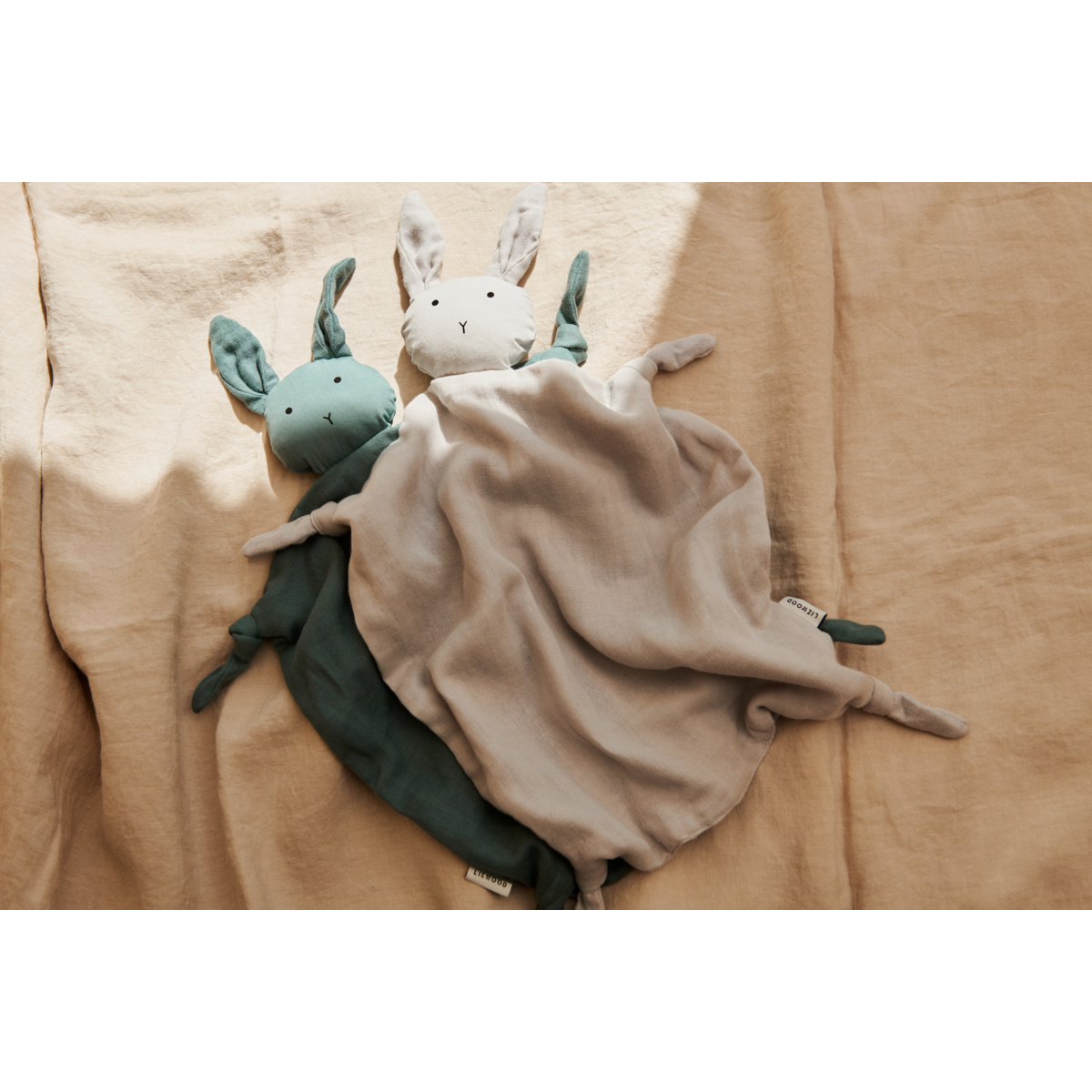 Liewood Agnete Kuscheltuch - Rabbit peppermint - Kuscheltuch