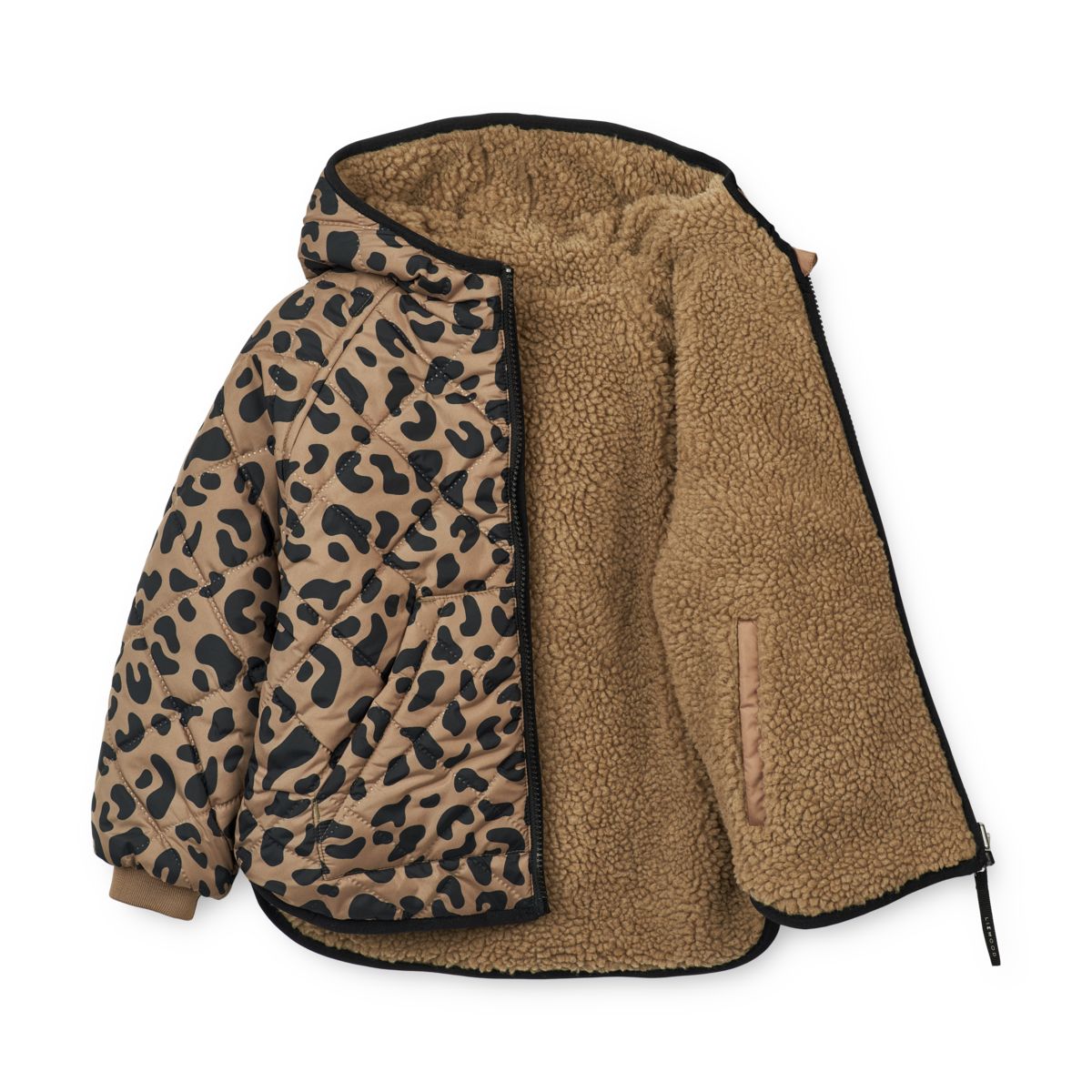 Liewood JACKSON Wendbare Jacke - Leo oat / Black panther - Jacke