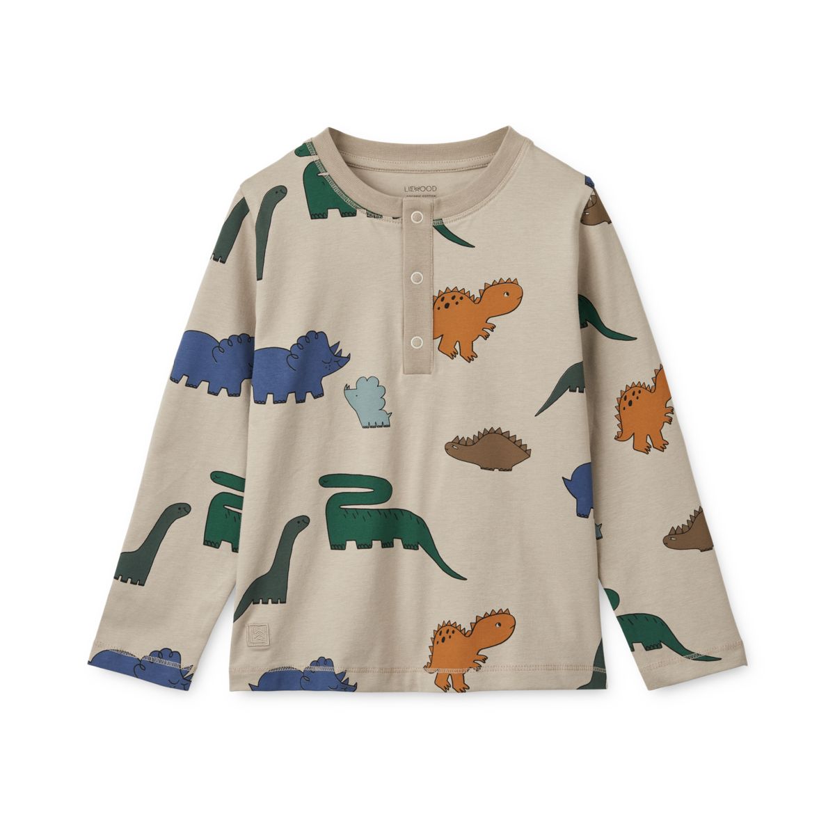 Liewood Wilhelm Pyjama-Set - Dinosaurs / Mist - Pyjama-Set